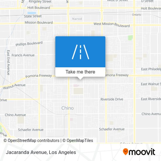Mapa de Jacaranda Avenue
