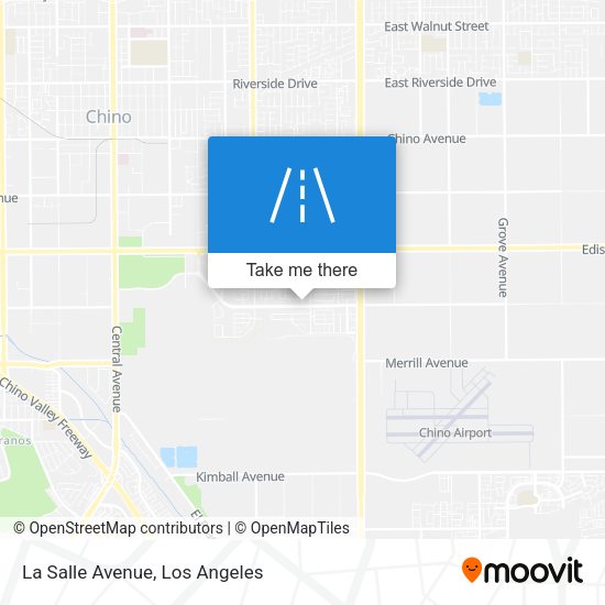 Mapa de La Salle Avenue