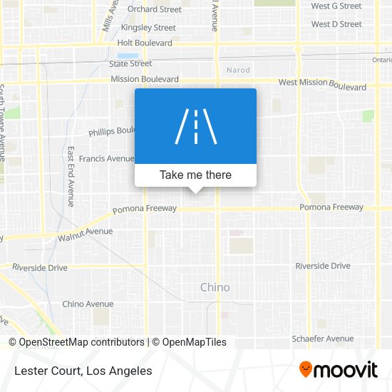 Mapa de Lester Court