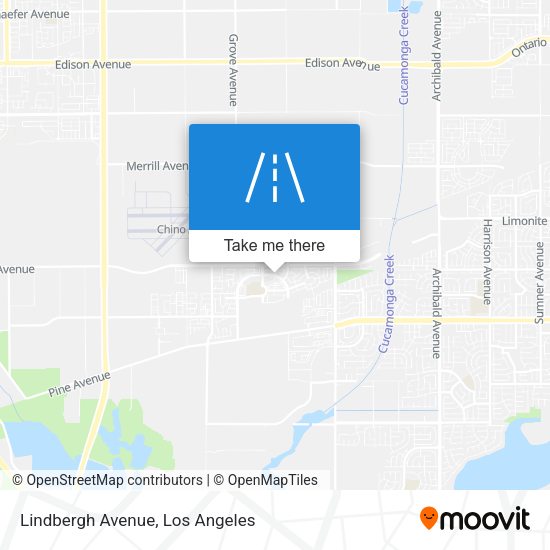 Lindbergh Avenue map