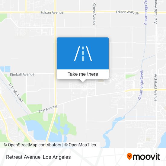Mapa de Retreat Avenue