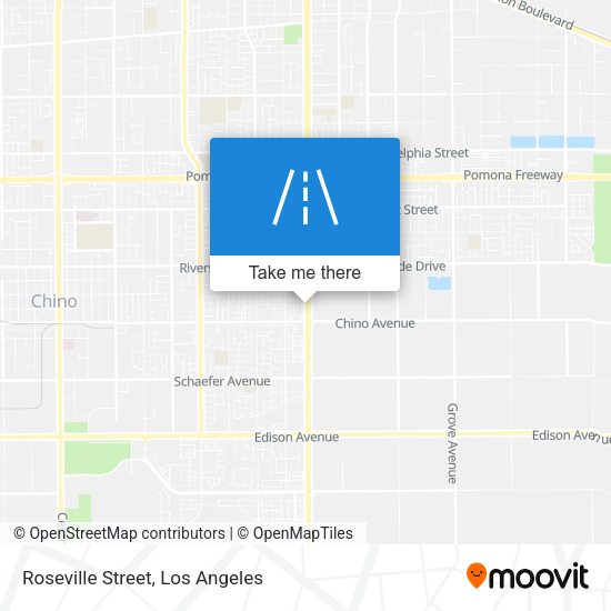 Mapa de Roseville Street