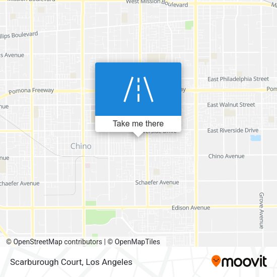 Mapa de Scarburough Court