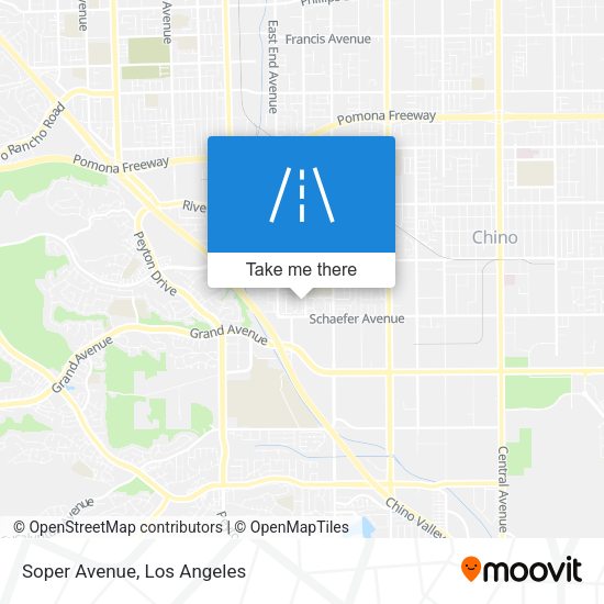 Mapa de Soper Avenue