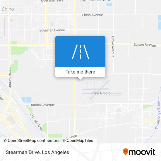 Mapa de Stearman Drive