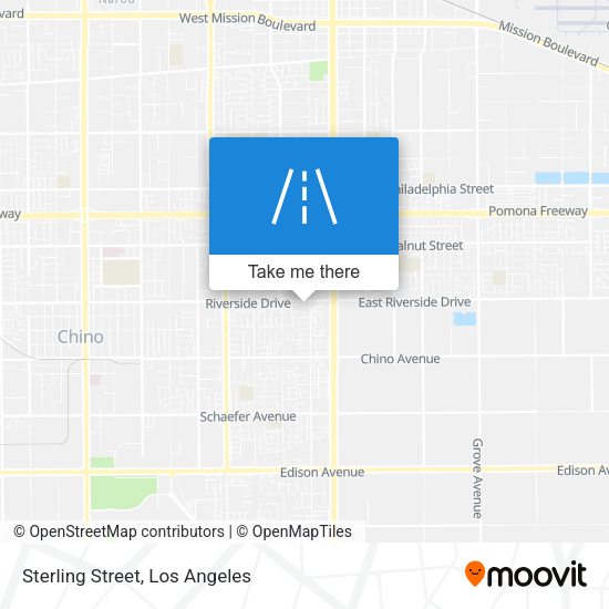 Mapa de Sterling Street