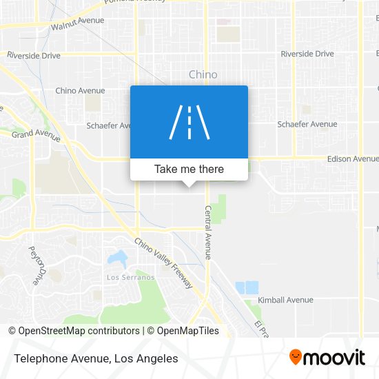 Telephone Avenue map