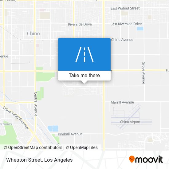 Mapa de Wheaton Street