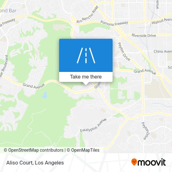 Mapa de Aliso Court