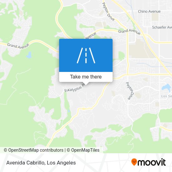 Mapa de Avenida Cabrillo
