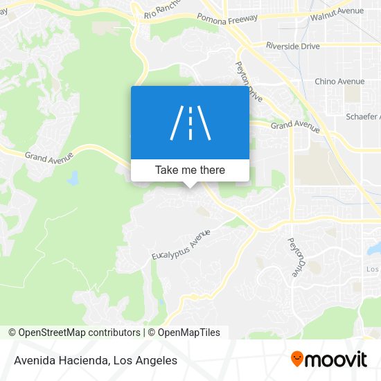 Avenida Hacienda map