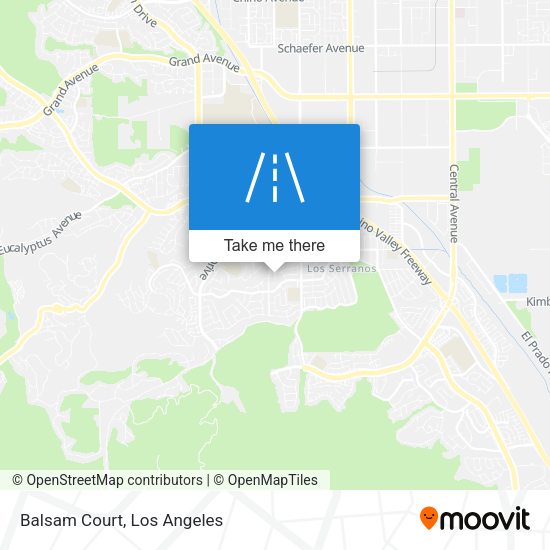 Balsam Court map