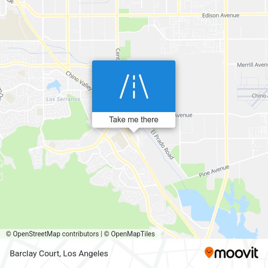 Mapa de Barclay Court