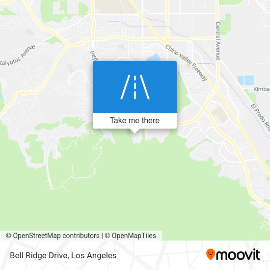 Bell Ridge Drive map