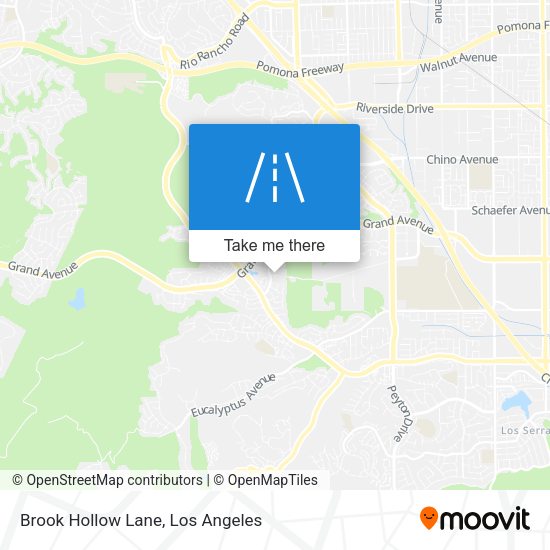 Brook Hollow Lane map