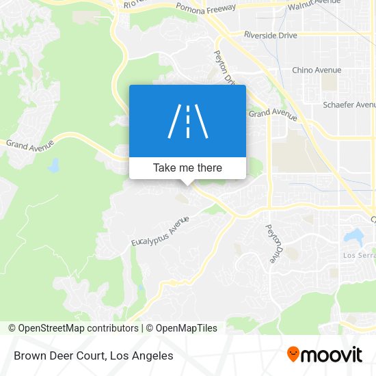 Brown Deer Court map