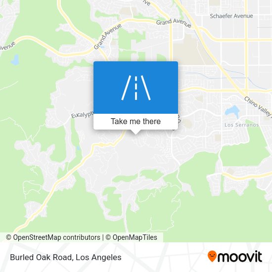 Mapa de Burled Oak Road