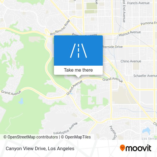 Mapa de Canyon View Drive