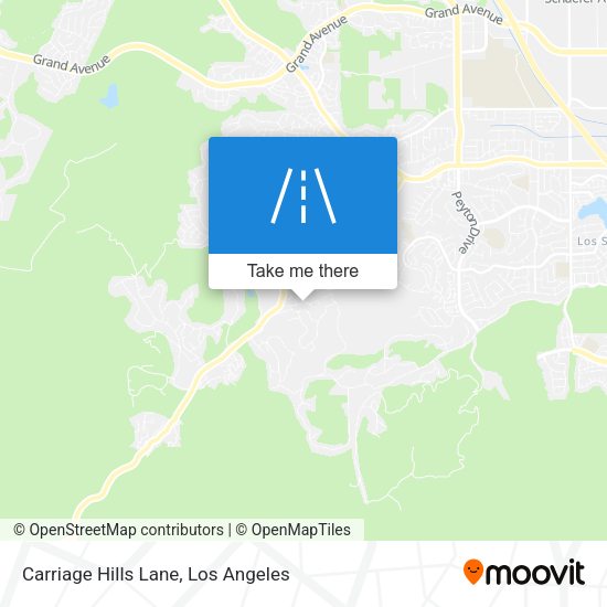 Carriage Hills Lane map