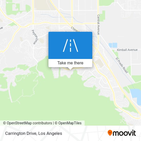 Carrington Drive map