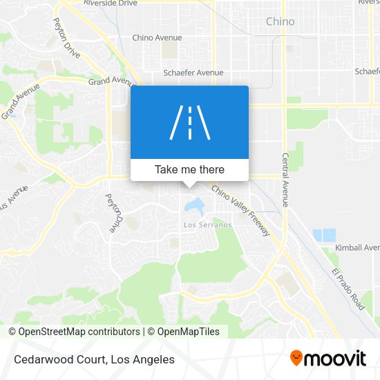Mapa de Cedarwood Court