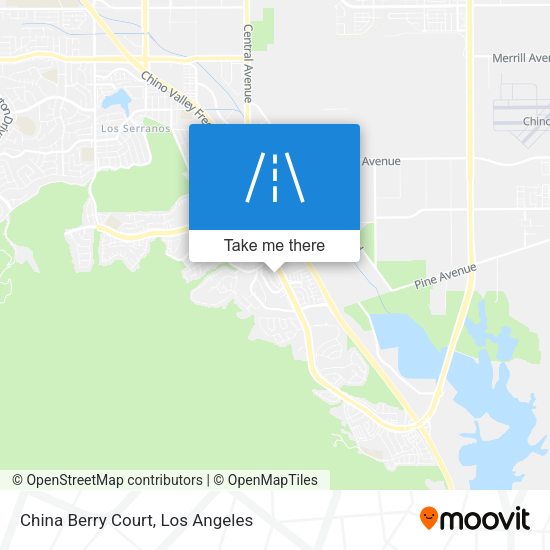 Mapa de China Berry Court