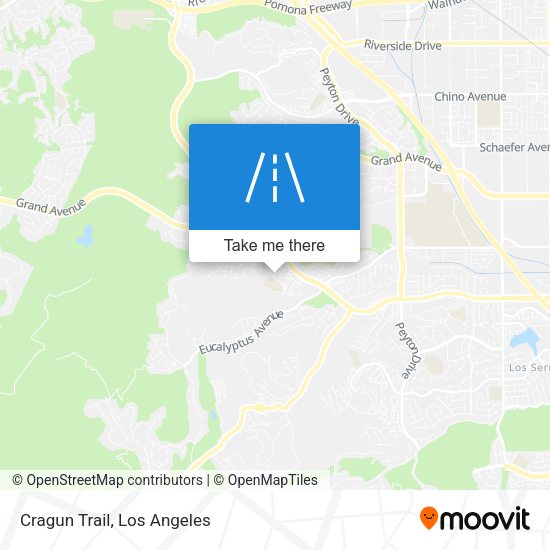 Mapa de Cragun Trail