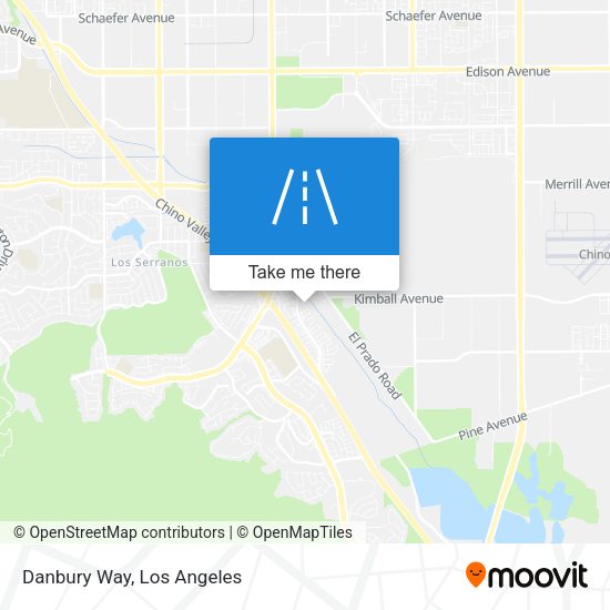 Mapa de Danbury Way