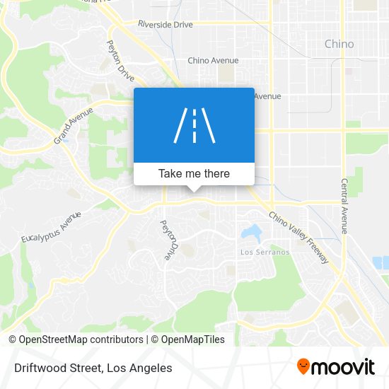 Mapa de Driftwood Street