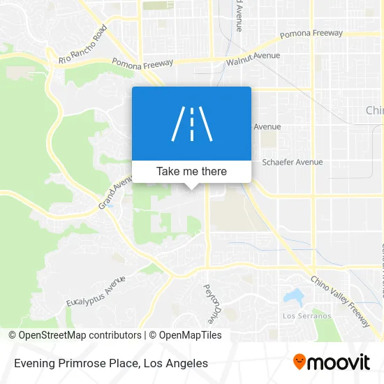 Evening Primrose Place map