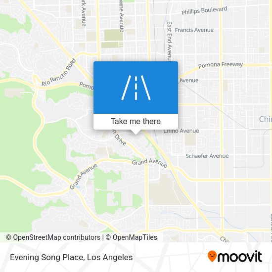 Mapa de Evening Song Place