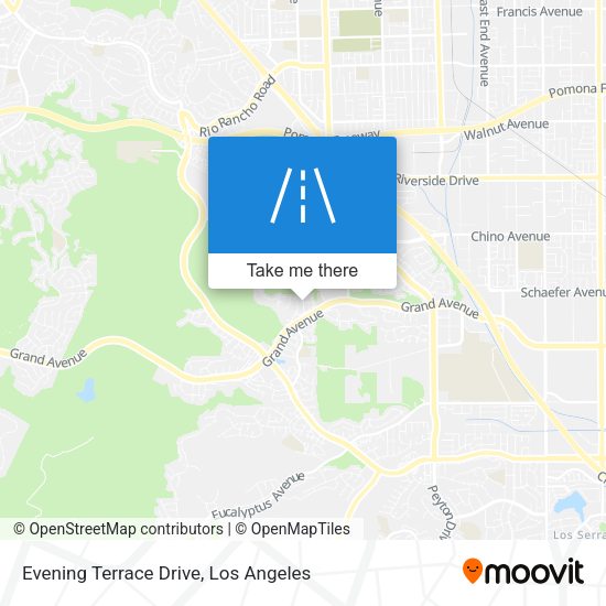 Evening Terrace Drive map