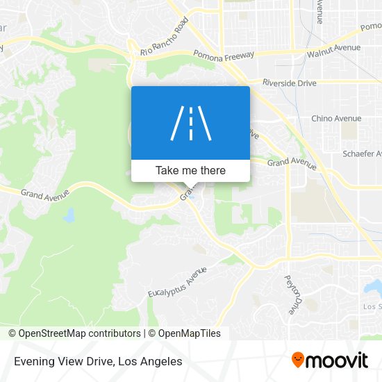 Mapa de Evening View Drive