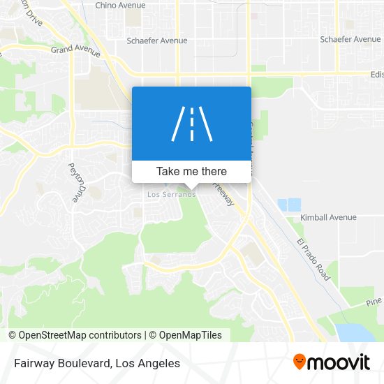 Mapa de Fairway Boulevard