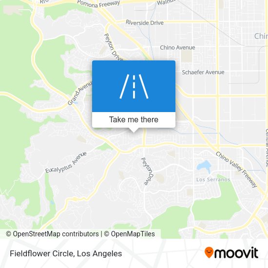 Fieldflower Circle map