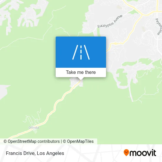 Francis Drive map