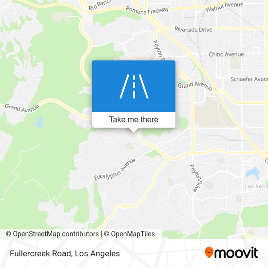 Fullercreek Road map