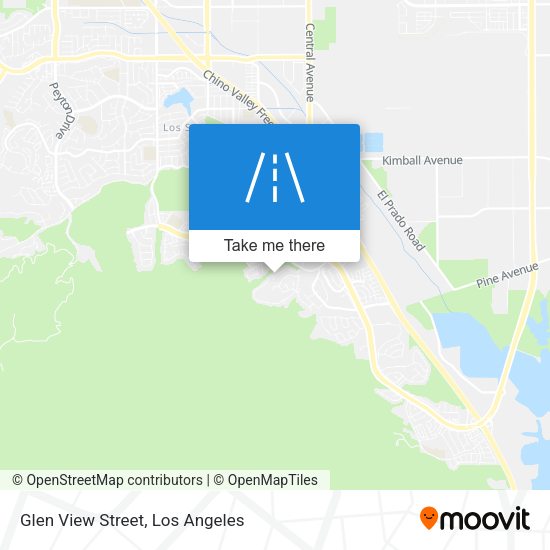 Glen View Street map