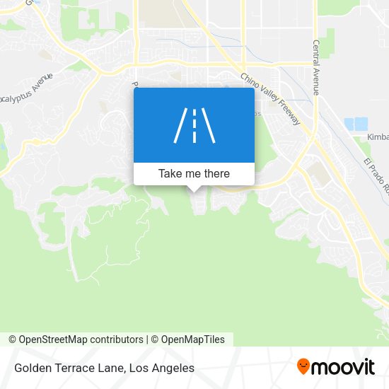 Mapa de Golden Terrace Lane