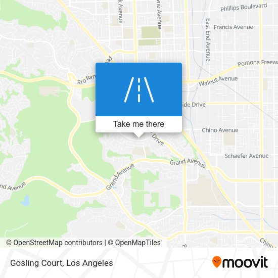 Mapa de Gosling Court