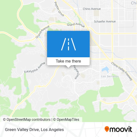 Green Valley Drive map