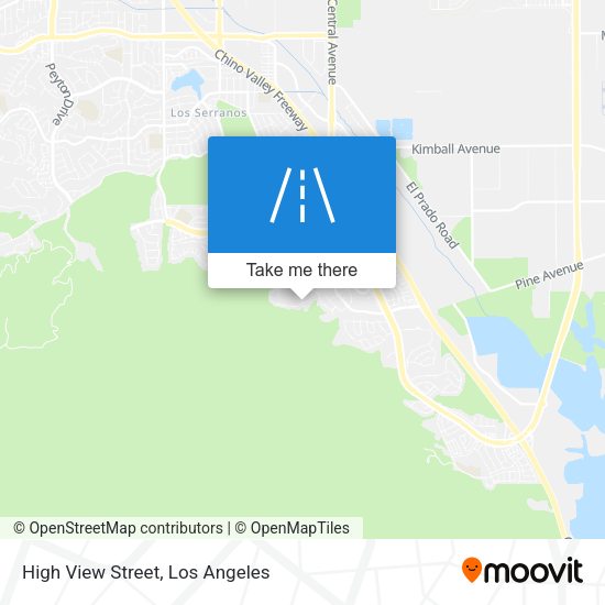High View Street map