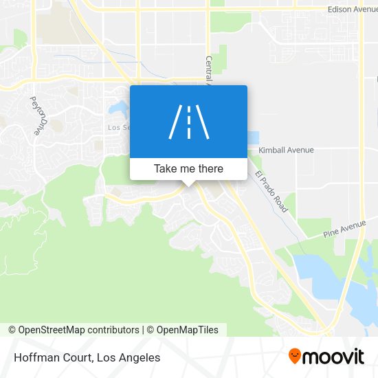 Mapa de Hoffman Court