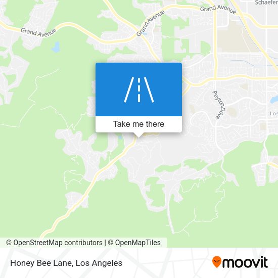 Mapa de Honey Bee Lane