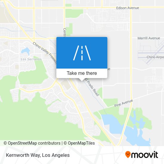 Mapa de Kernworth Way
