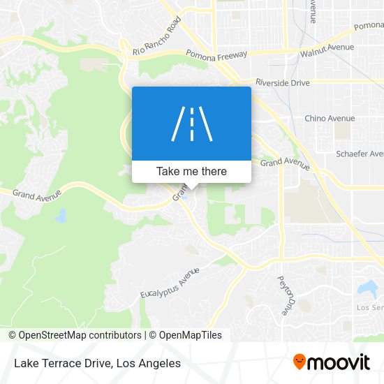 Mapa de Lake Terrace Drive