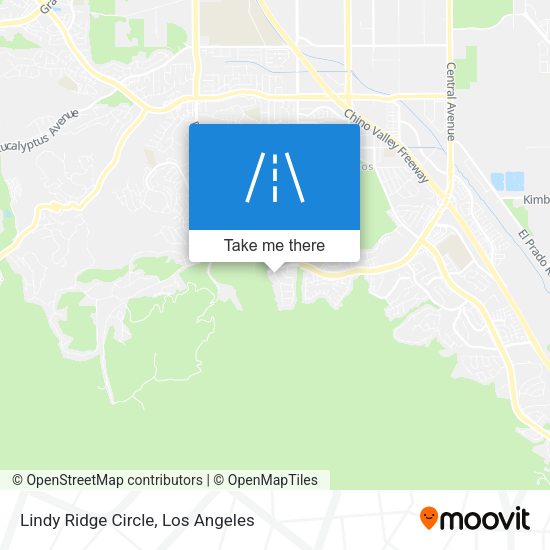 Mapa de Lindy Ridge Circle