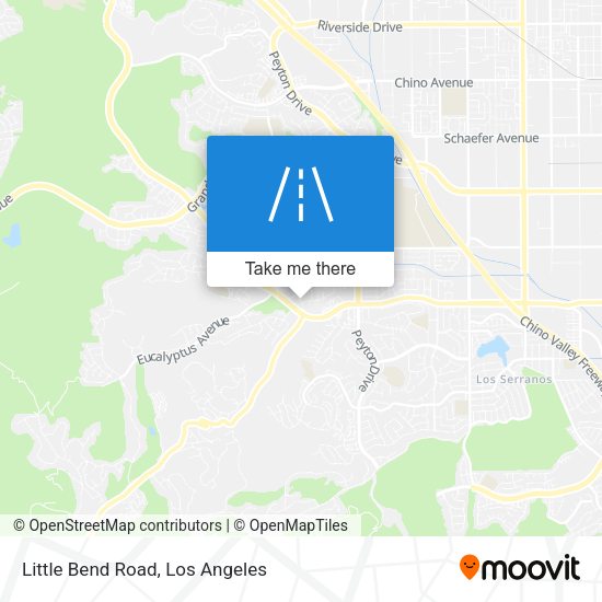 Mapa de Little Bend Road