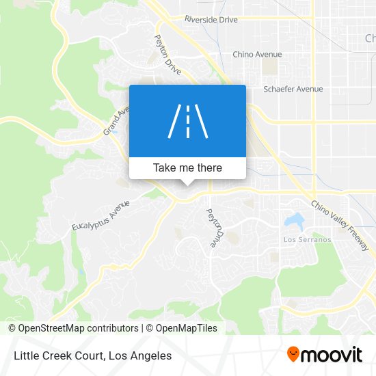 Mapa de Little Creek Court