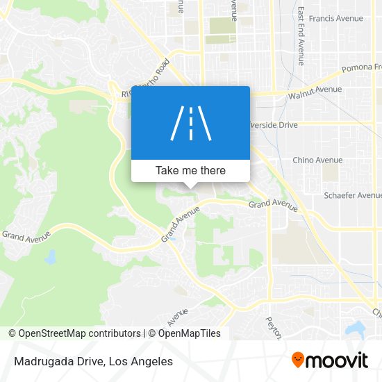 Mapa de Madrugada Drive